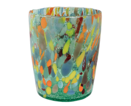 Glass multicolored Murano, 350 ml